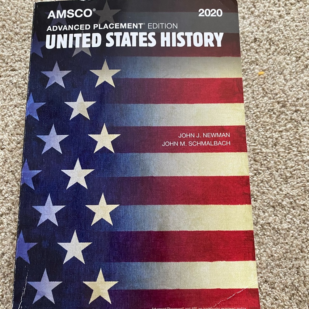 2020 AP US History book AMSCO